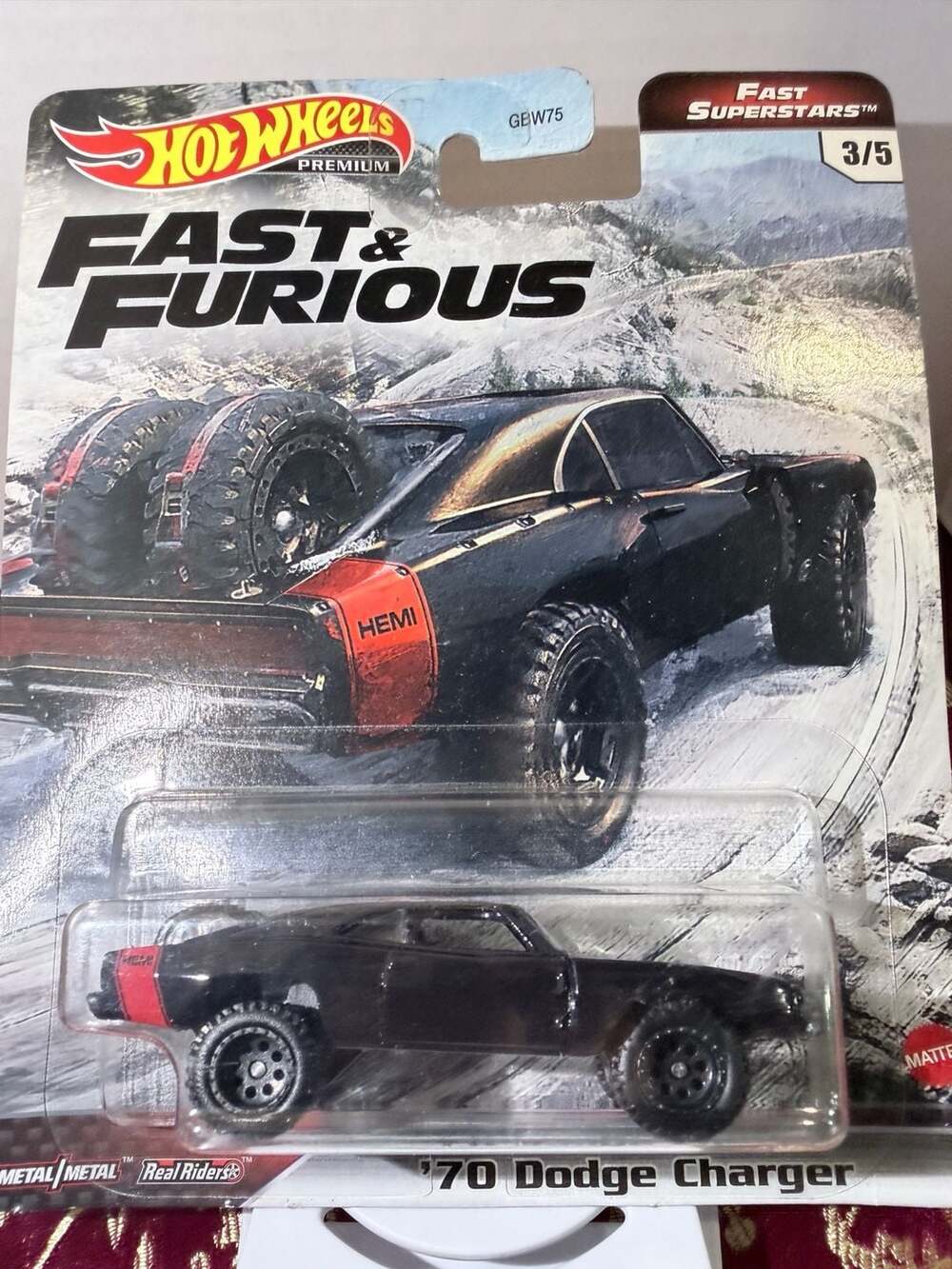 Hot Wheels 1970 Charger Premium Fast & Furious Fast Superstars '70 ...,